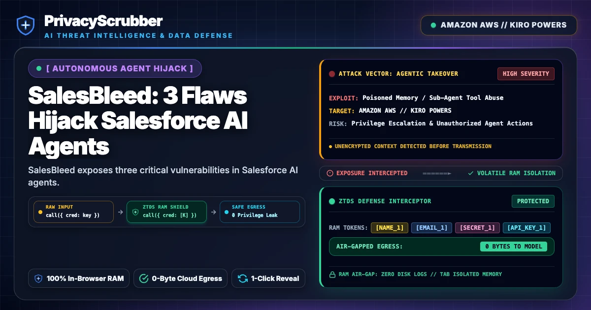 SalesBleed: 3 Flaws Hijack Salesforce AI Agents