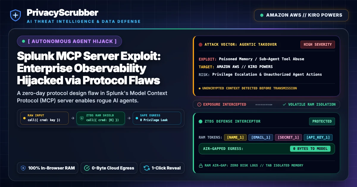 Splunk MCP Server Exploit: Enterprise Observability Hijacked via Protocol Flaws